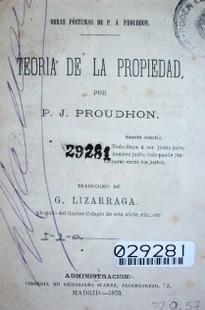 Teoría de la propiedad