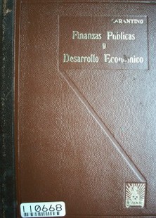 Finanzas públicas y desarrollo económico