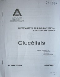 Glucólisis