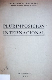 Plurimposición internacional