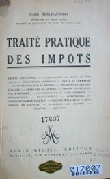 Traité pratique des impots