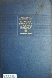 La política financiera y la actividad económica