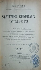 Systèmes généraux d'impots