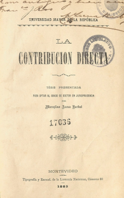 La contribución directa