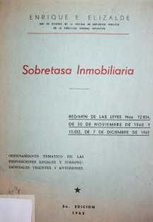 Sobretasa inmobiliaria