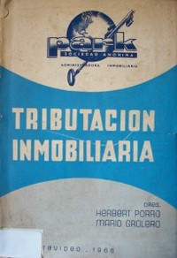 Tributación inmobiliaria