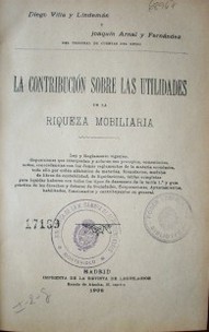 La contribución sobre las utilidades de la riqueza mobiliaria