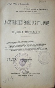 La contribución sobre las utilidades de la riqueza mobiliaria