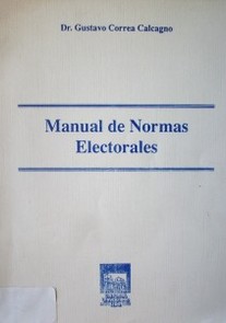 Manual de normas electorales