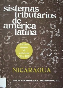 Sistemas tributarios de América Latina : Nicaragua