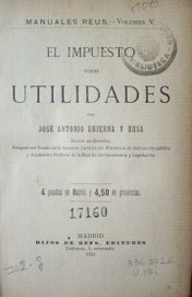 El impuesto sobre utilidades