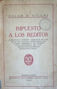 Impuesto a los réditos