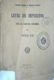 Ley de timbres y papel sellado : prorrogada por la de 23 de junio de 1922 y decreto reglamentario