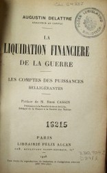 La liquidation financière de la guerre : les comptes des puissances belligérantes