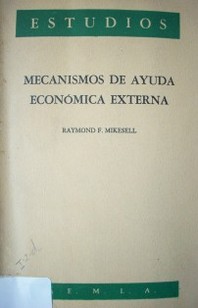 Mecanismos de ayuda económica externa