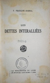 Les dettes interalliées