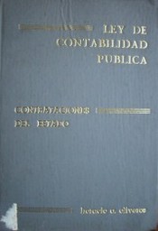 Ley de contabilidad pública