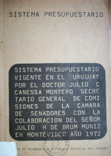 Sistema presupuestario