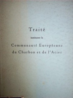 Traité instituant la communauté européenne du Charbon et de lácier