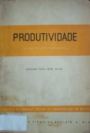 Produtividade : aspecto educacional