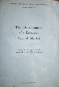 The Development of a European Capital Market