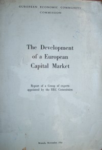 The Development of a European Capital Market