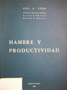 Hambre y productividad