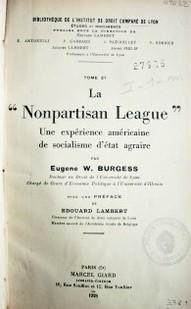 La "nonpartisan league" : une expérience américaine de socialisme d'état agraire