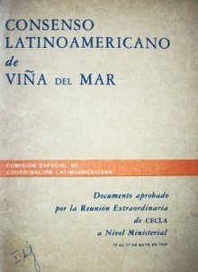 Consenso latinoamericano de Viña del Mar