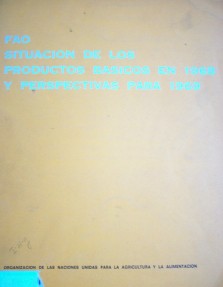 Situación de los productos básicos en 1968 y perspectivas para 1969