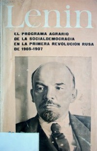 El programa agrario de la socialdemocracia en la primera revolución rusa de 1905- 1907