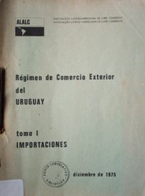 Régimen de Comercio Exterior del Uruguay