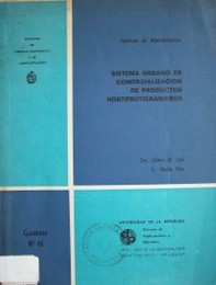 Sistema urbano de comercialización de productos hortifrutigranjeros