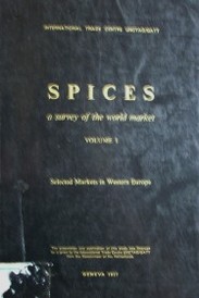 Spices : a survey of the world market
