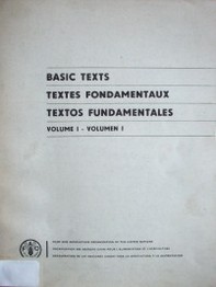Basic texts = Textes fondamentaux = Textos fundamentales
