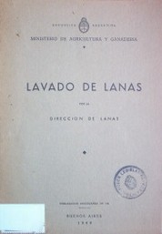 Lavado de lanas