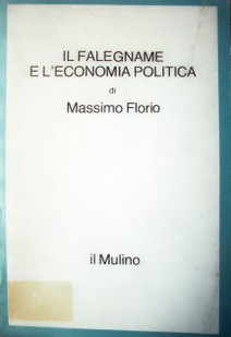 Il falegname e l'economia politica : sentieri di sviluppo per una industria tradizionale