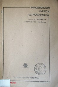 Información básica retrospectiva