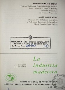 La industria maderera