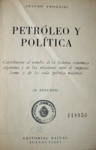 Petróleo y política