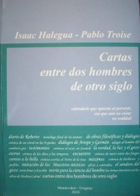Carta entre dos hombres de otro siglo