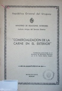 Comercialización de la carne en el exterior