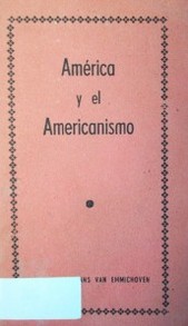 América y el americanismo