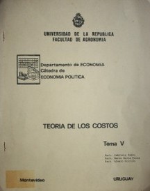 Teoría de los costos