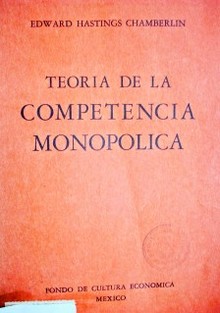 Teoría de la competencia monopólica