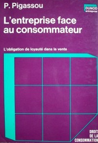 L'entreprise face au consommateur