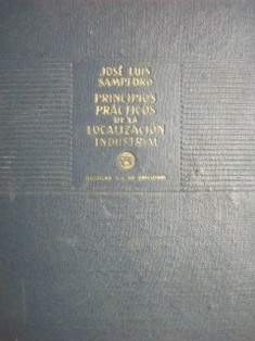 Principios prácticos de la localización industrial