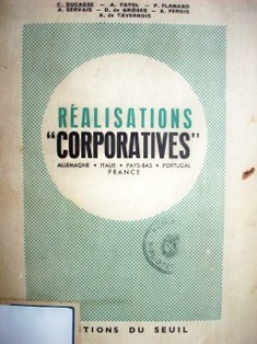 Réalisations "corporatives" : Allemagne, Portugal, Pays-Bas, Italie et France