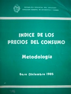 Indice de los precios del consumo : metodología