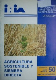 Agricultura sostenible y siembra directa